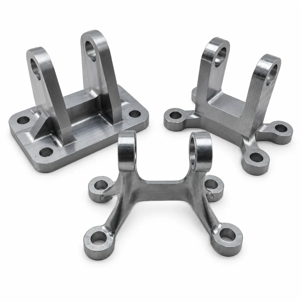 Brackets in Stainless Steel 316L