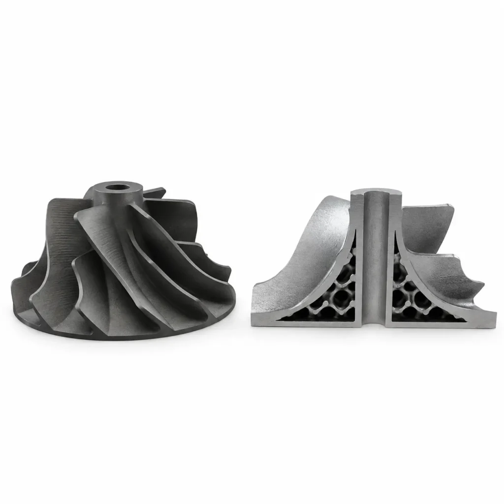 Impeller in Stainless Steel 17 4PH