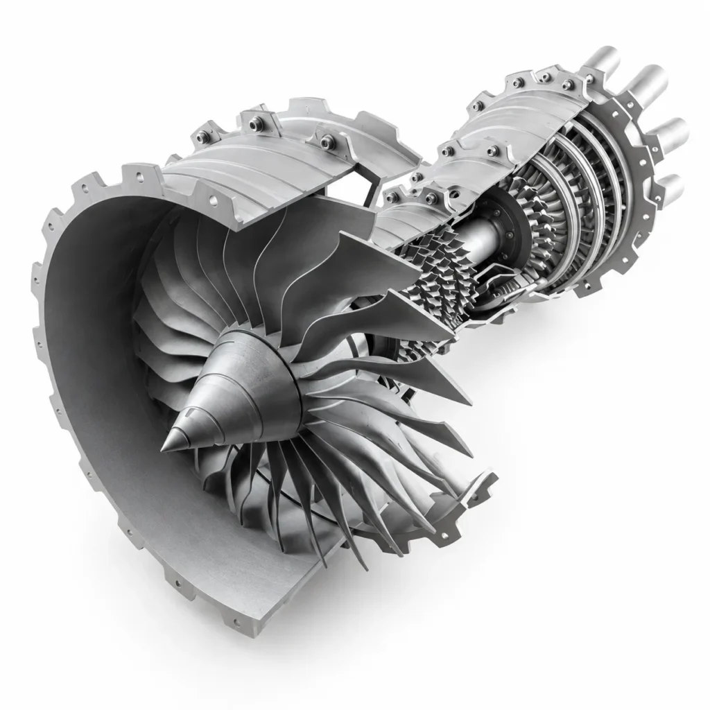 Prototype of Jet Engine in Stainless Steel 316L